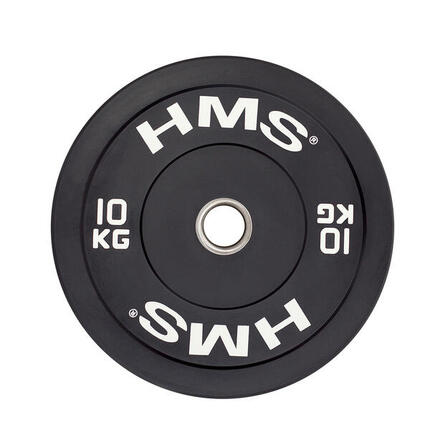 Disque Bumper - Disque Olympique - 5 kg - Noir