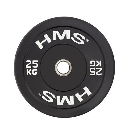Disque Bumper - Disque Olympique - 5 kg - Noir