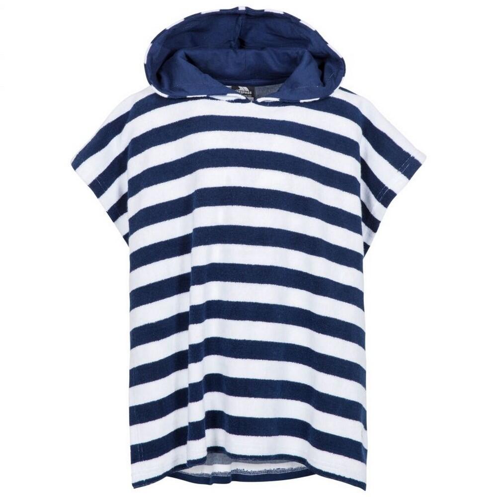 Serviette De Plage Poncho OARFISH Enfant Mixte (Rayure Marine) 1/4