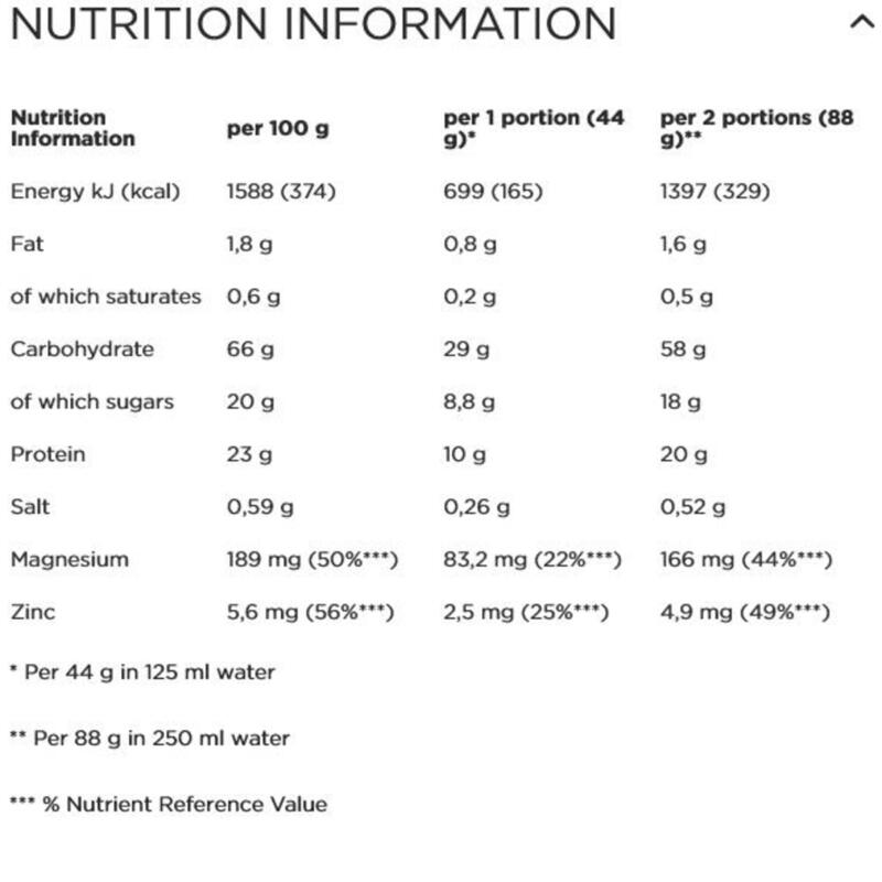 Boisson de récupération Recovery Max raspberry 1144g