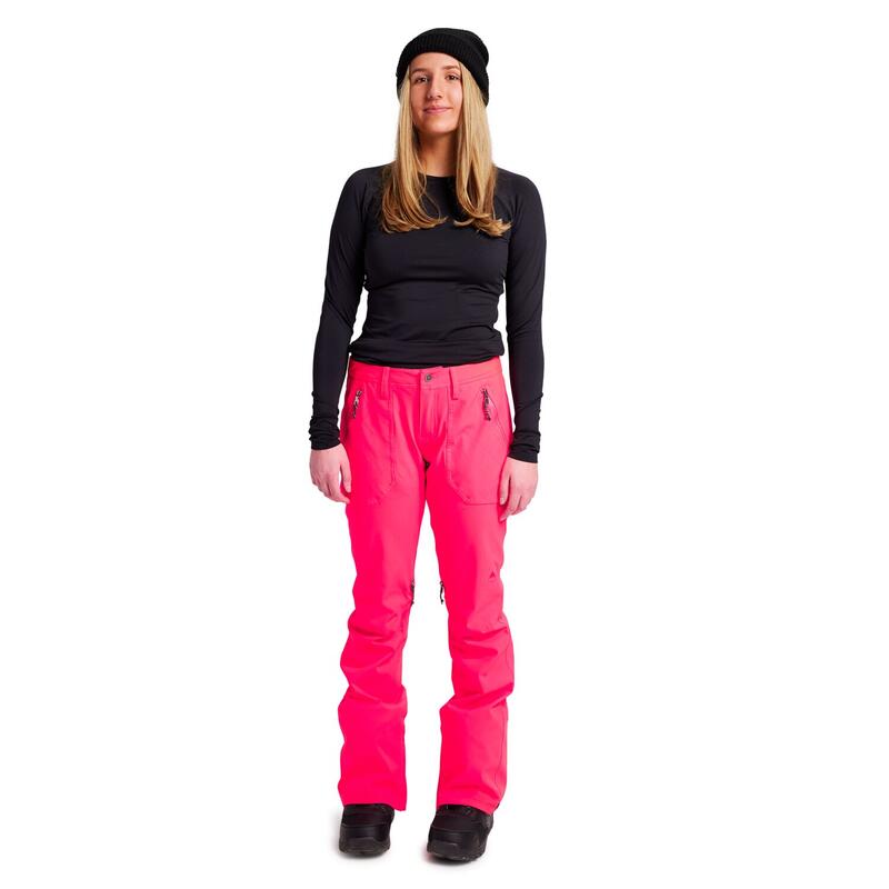 W Vida Pant - Broek - roze - dames - Pisteskiën