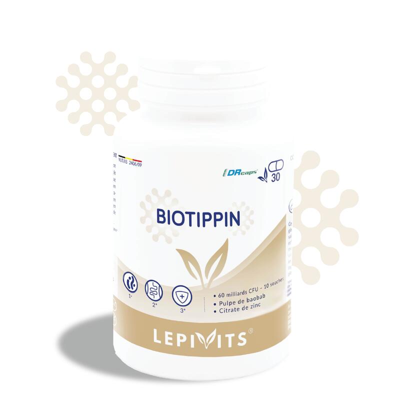 BIOTIPPIN - DARMFLORA - 30 VEGANISTISCHE CAPSULES