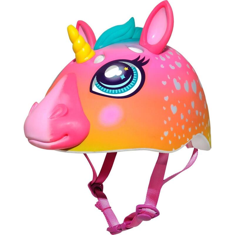 C-Preme Helmet Raskullz Super Rainbow Corn Toddlers Safety 50-54cm Girls