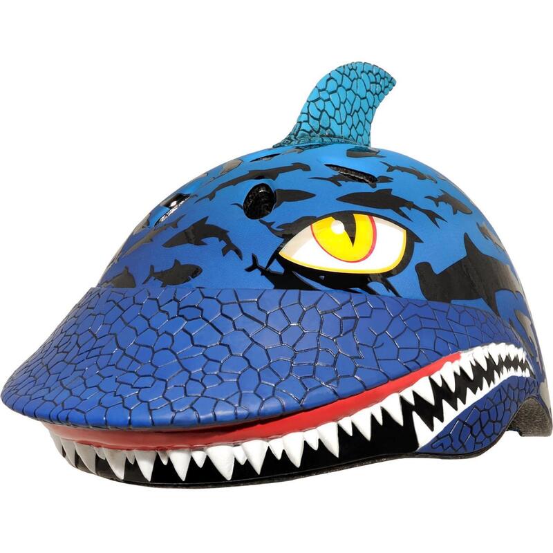 C-Preme Helmet Raskullz Shark Jawz Toddlers Safety 50-54cm Boys