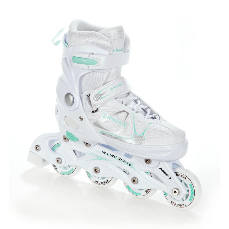 Patines ajustables 4en1 Spirit Blanco/Menta