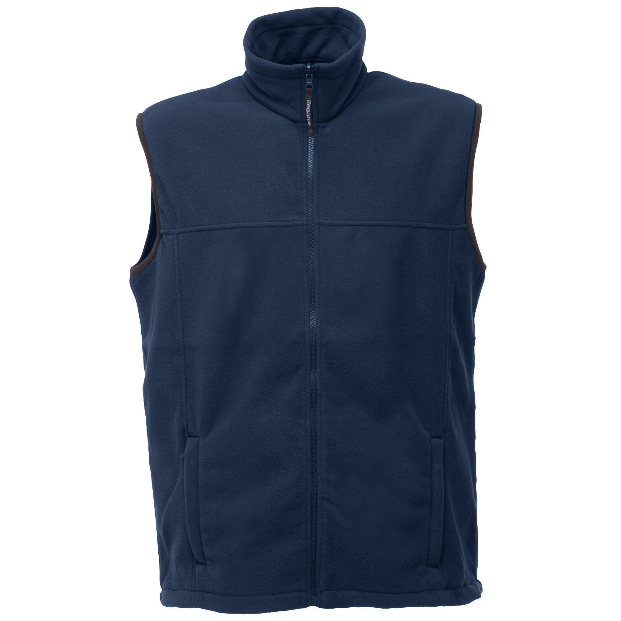 Mens Haber II 250 Series Antipill Fleece Bodywarmer / Sleeveless Jacket (Navy) 1/4