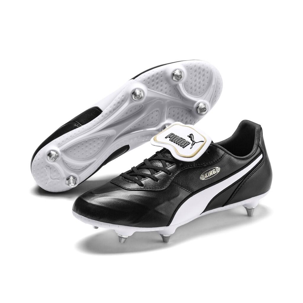 PUMA King top sg  black- white men's soccer