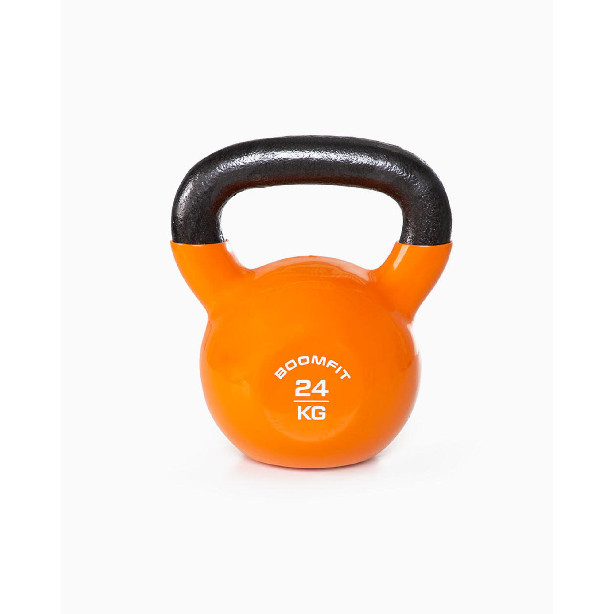 Boomfit - Kettlebell 24kg - Boomfit - Kettlebell - Orange - Taille Unique - Decathlon