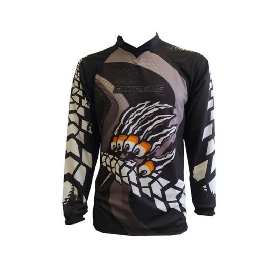 Maillot Ciclismo Enduro Extreme Vital Bike gris