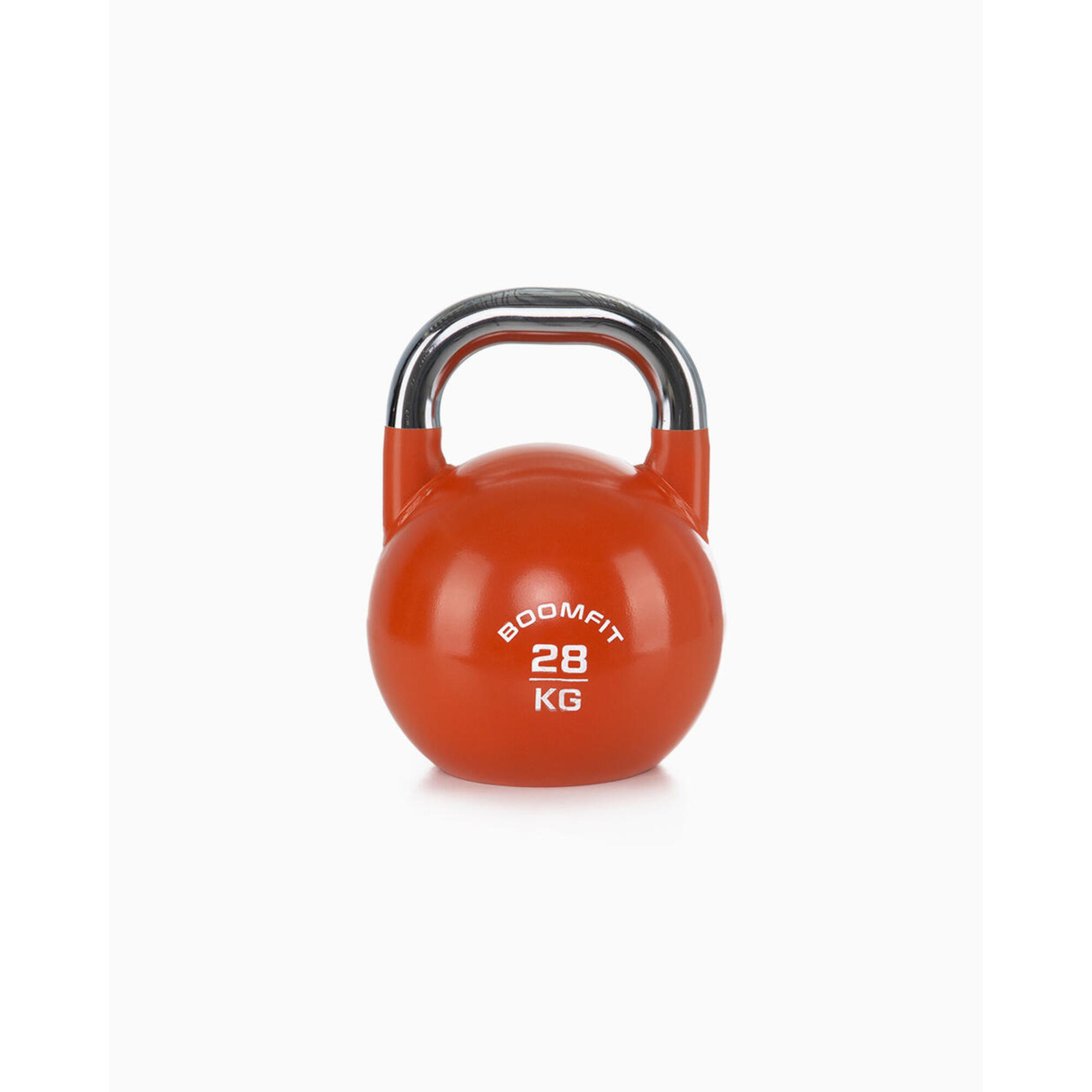 Boomfit - Kettlebell De Compétition 28kg - Boomfit - Kettlebell - Orange - Taille Unique - Decathlon