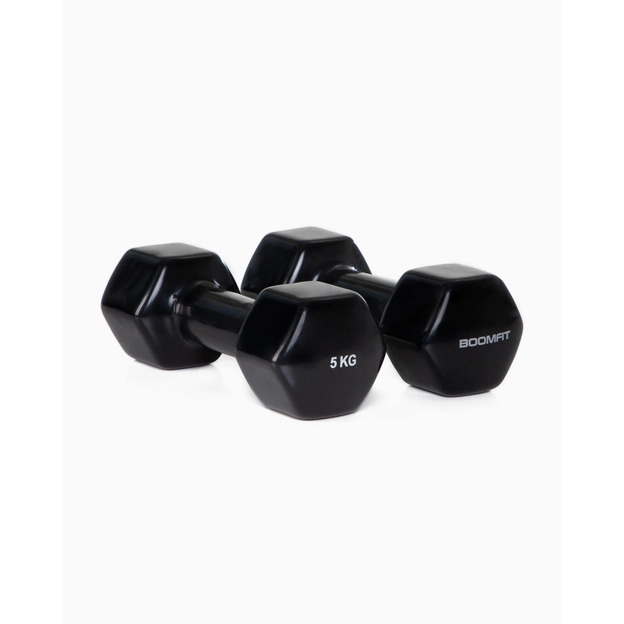Halteres de vinil 5kg (par) - boomfit