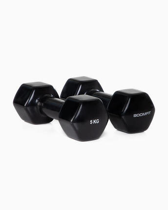 Haltères en Vinyle 5Kg (Paire) - BOOMFIT