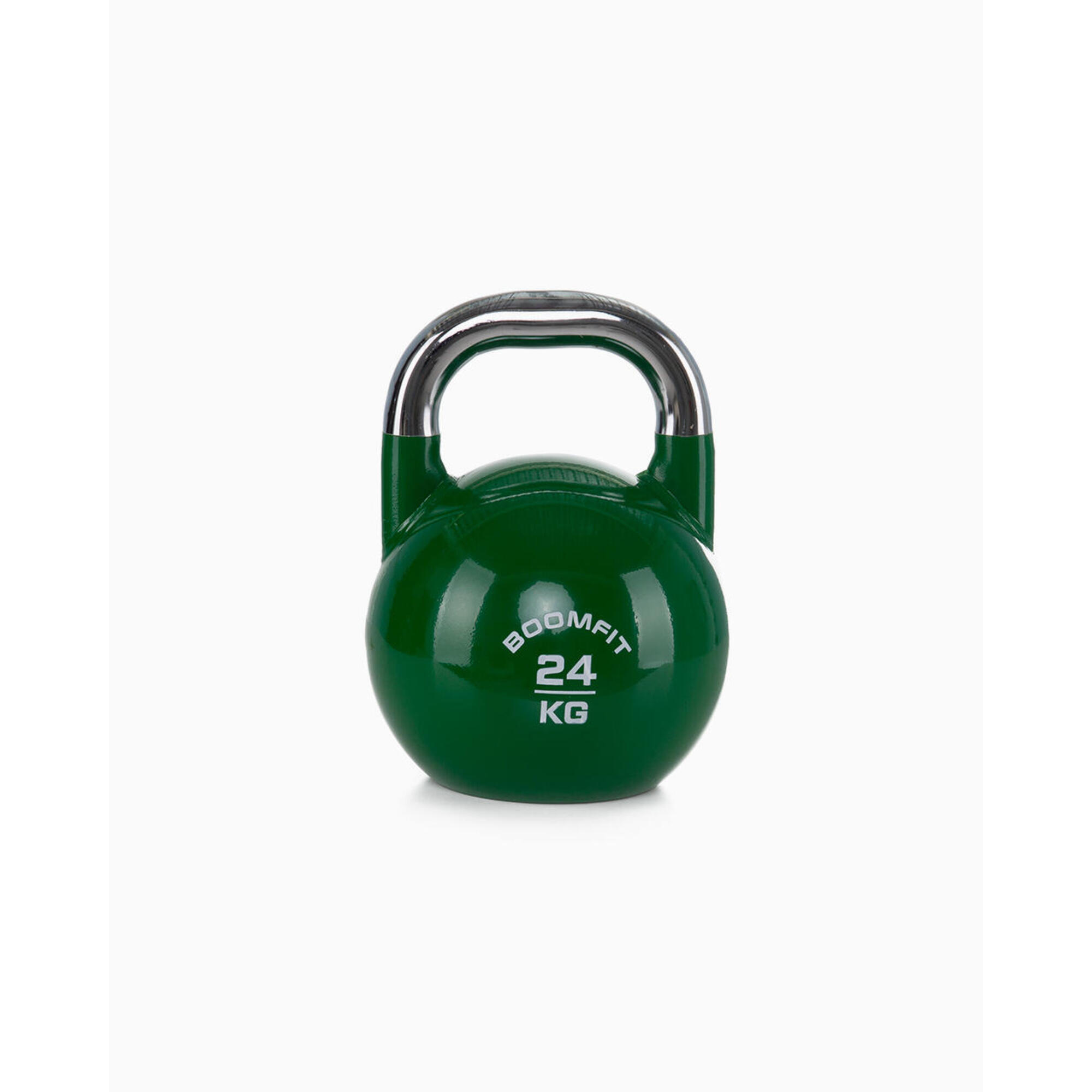 Boomfit - Kettlebell De Compétition 24kg - Boomfit - Kettlebell - Vert - Taille Unique - Decathlon