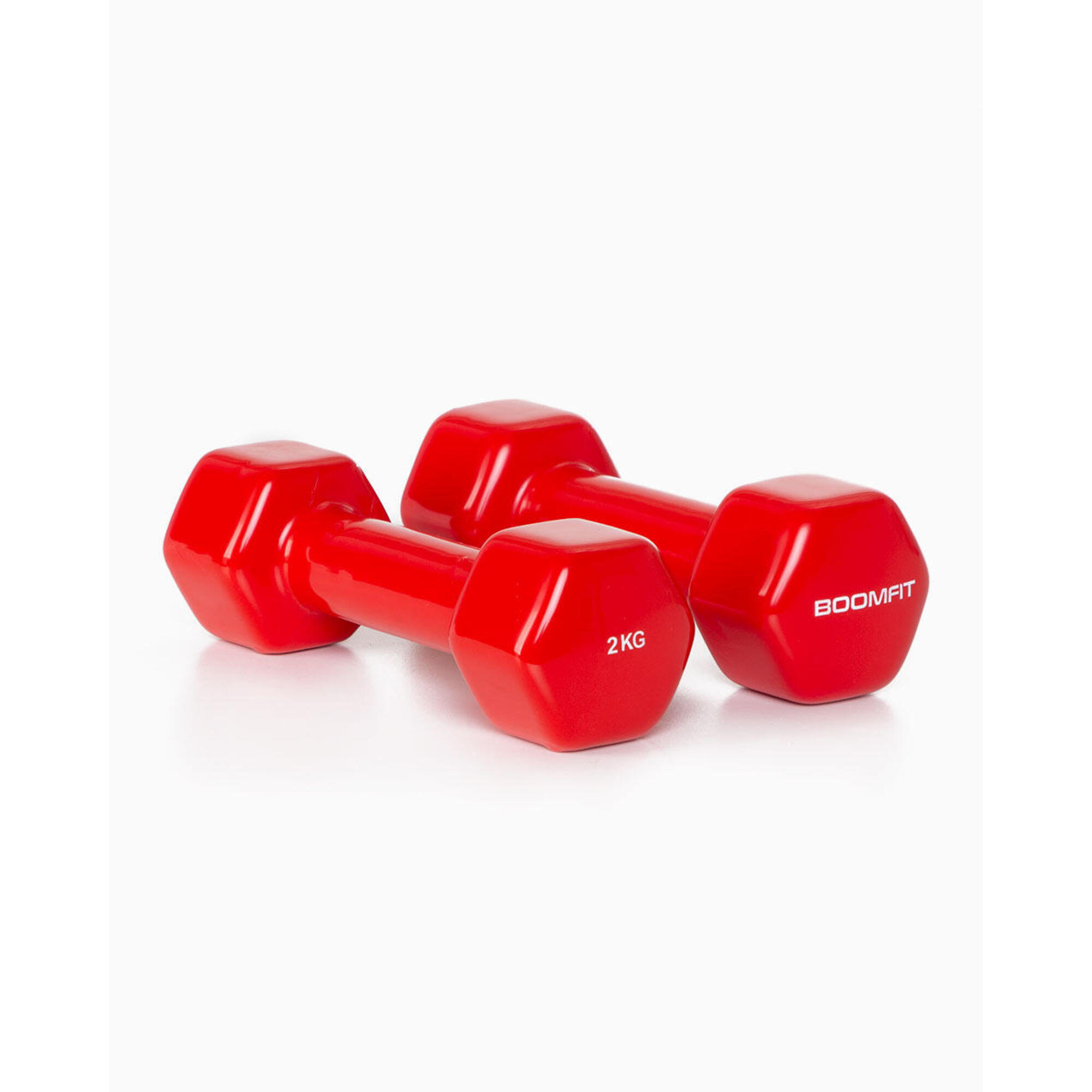 BOOMFIT Mancuernas de Vinilo 2Kg (Pareja) - BOOMFIT