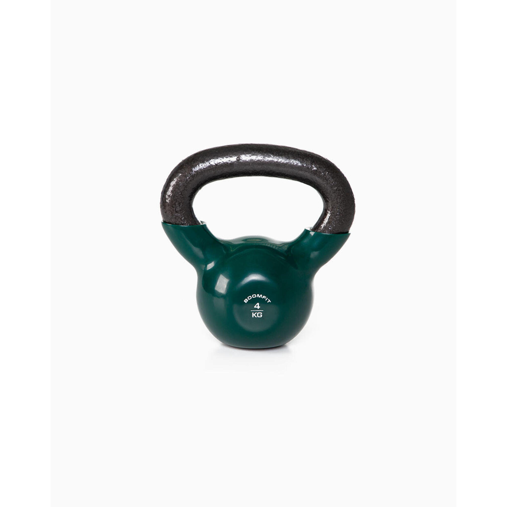 Boomfit - Kettlebell 4kg - Boomfit - Kettlebell - Vert - Taille Unique - Decathlon