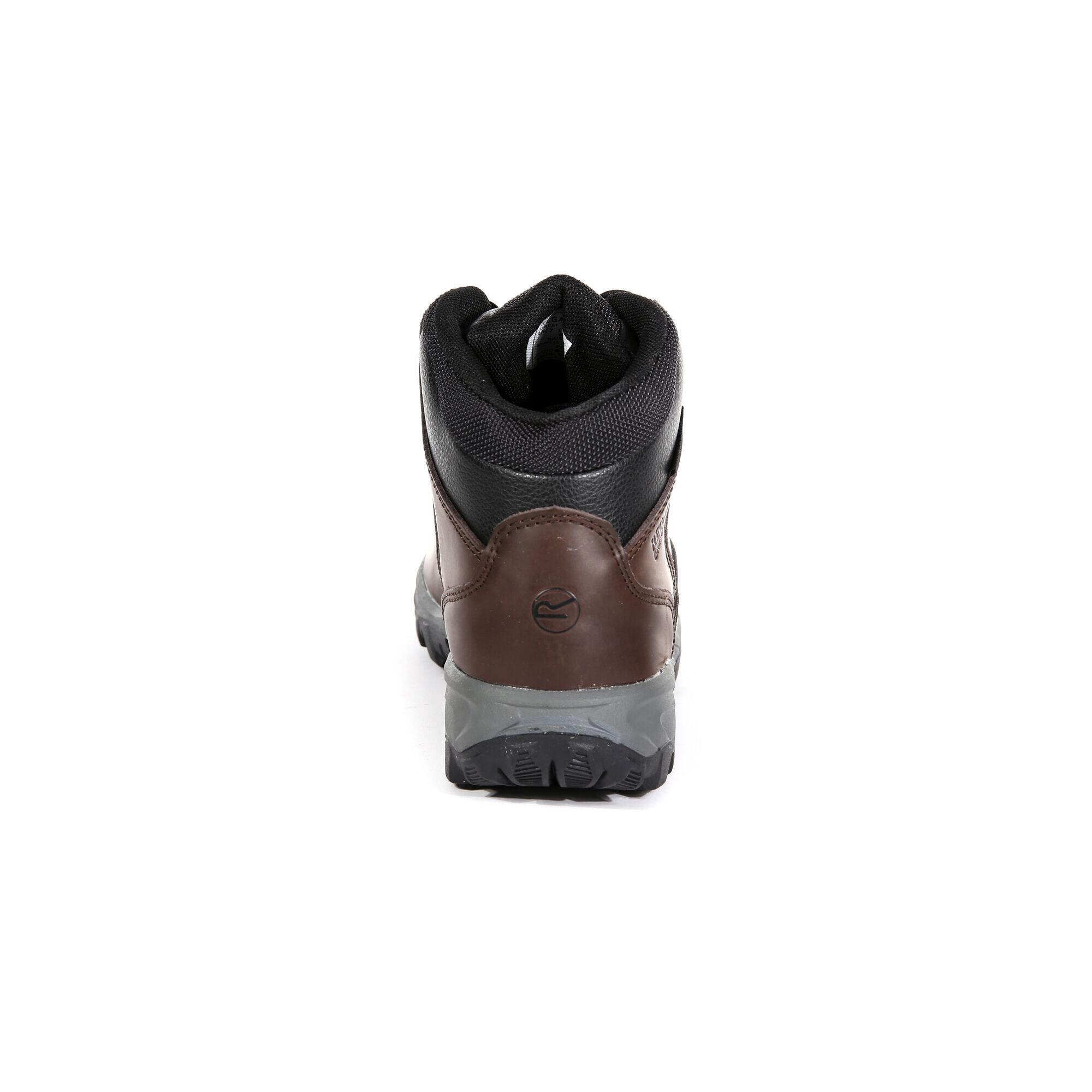 Great Outdoors Mens Bainsford Waterproof Leather Hiking Boots (Peat) 2/5