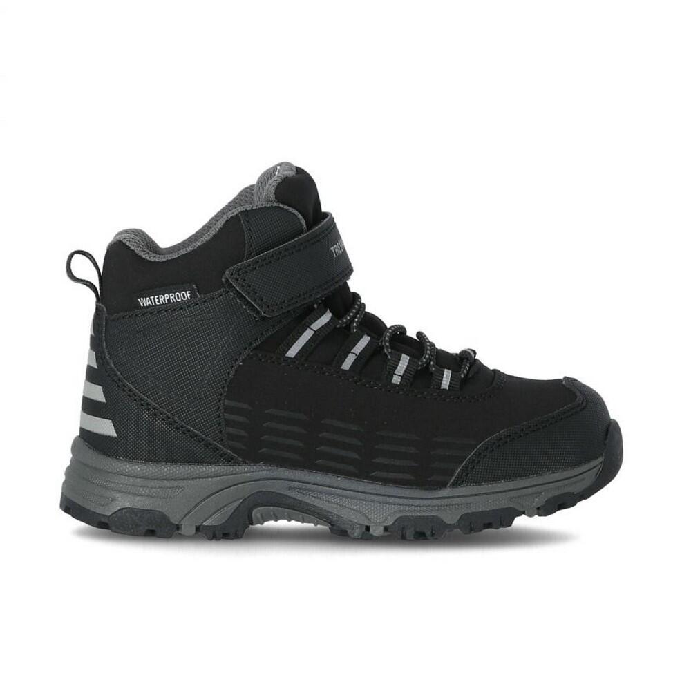 Stivali Da Camminata Alla Caviglia Bambini Trespass Harrelson Nero 4/5