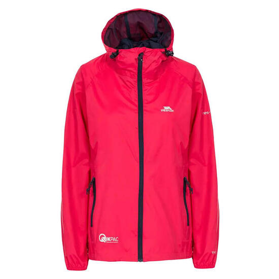 Veste Imperméable QIKPAC Femme (Rose Foncé)