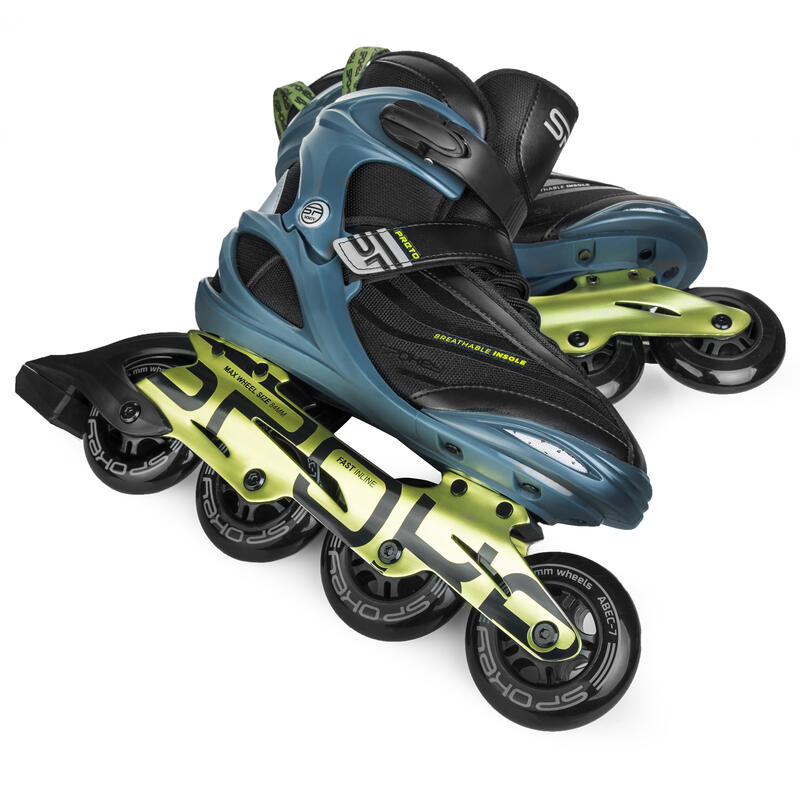 Patins à roulettes pour hommes Spokey Preto