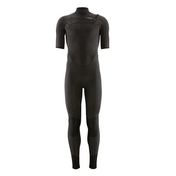 Combinaison de surf intégrale Lite yulex fz s/s pour hommes - noir