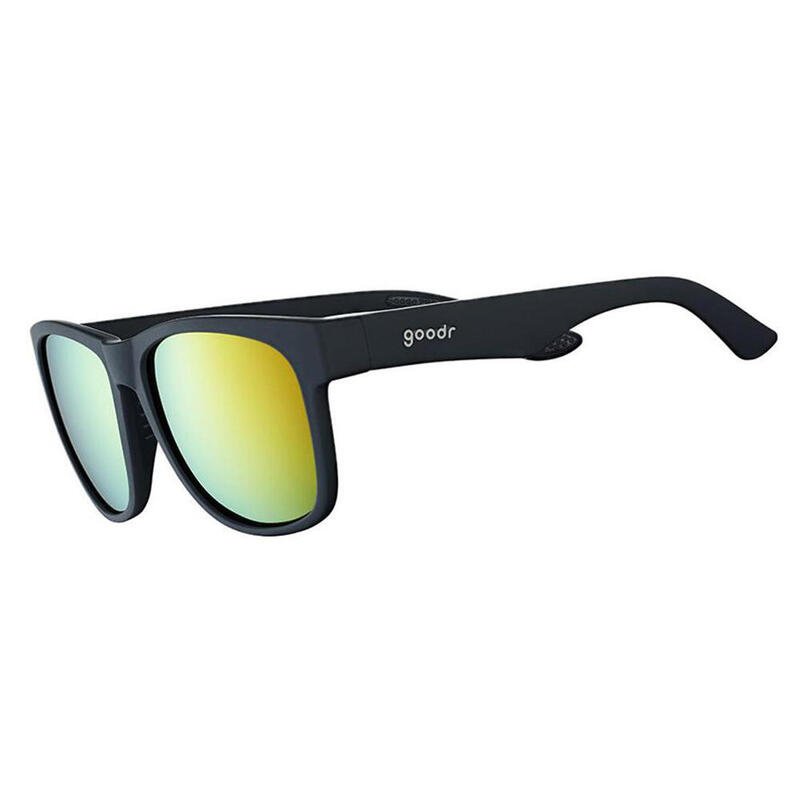 BFG運動跑步太陽眼鏡 – 黑色 (黃鏡) 闊框版