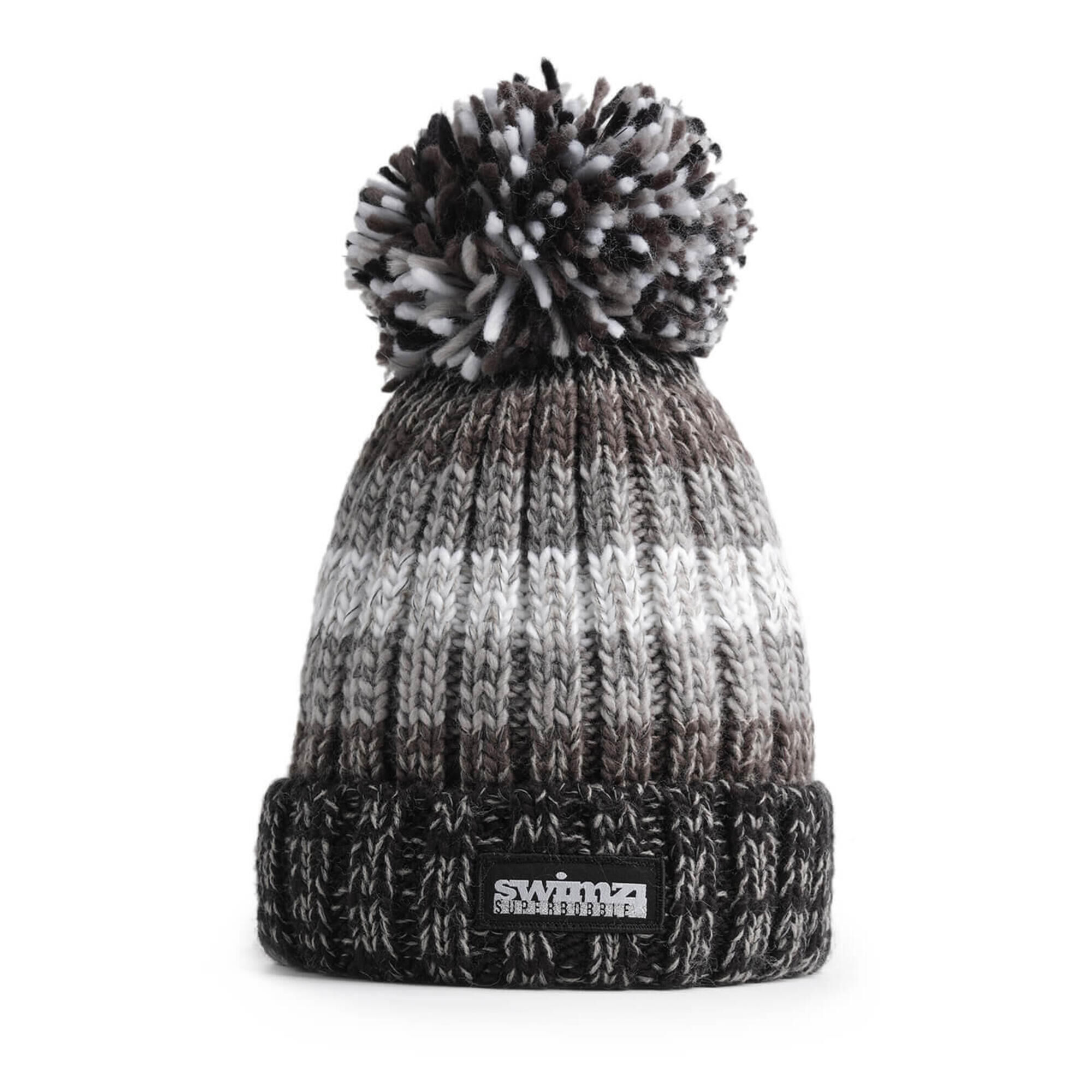 SWIMZI Gradient Dark Winter Sky Super Bobble Hat