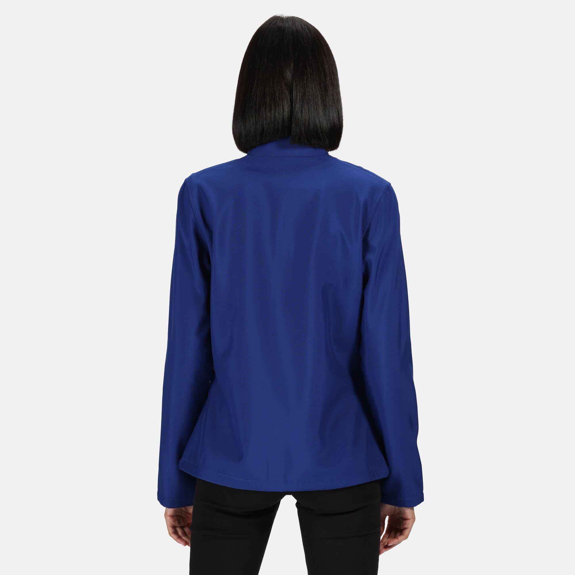 Standout Womens/Ladies Ablaze Printable Soft Shell Jacket (Royal Blue/Black) 2/5