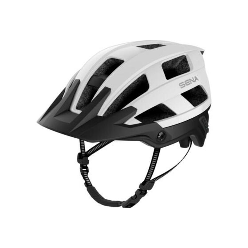 CASCO DA BICI (CON SISTEMA DI COMUNCIAZIONE INTEGRATO ) SENA M1, BIANCOO