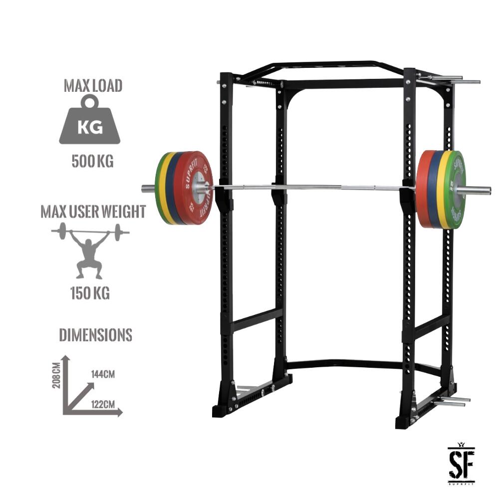 Suprfit Rango Black Power Rack Decathlon