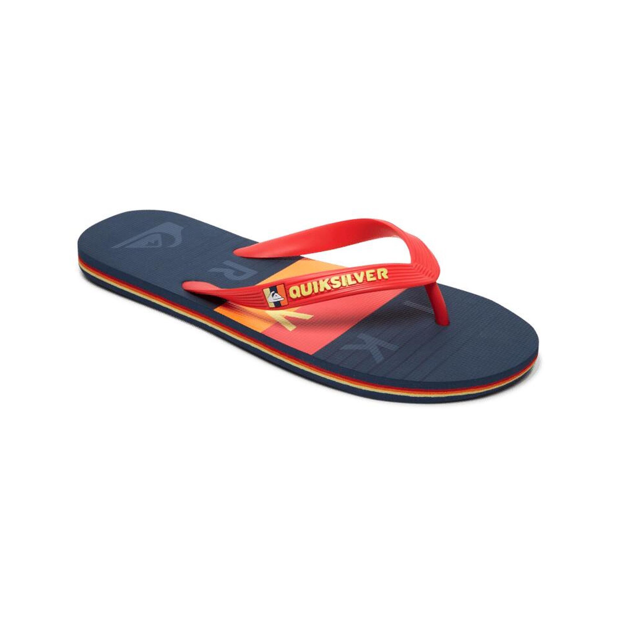 Quiksilver hommes Molokai Word Block flip flops 40