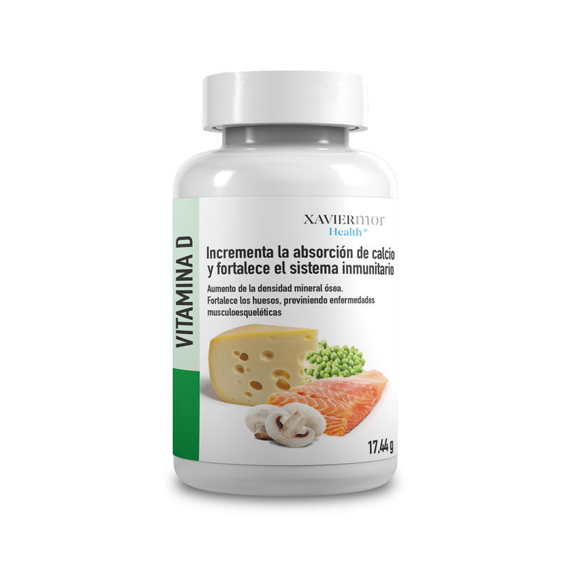 Complemento alimenticio vitamina D, Perlas, Neutro