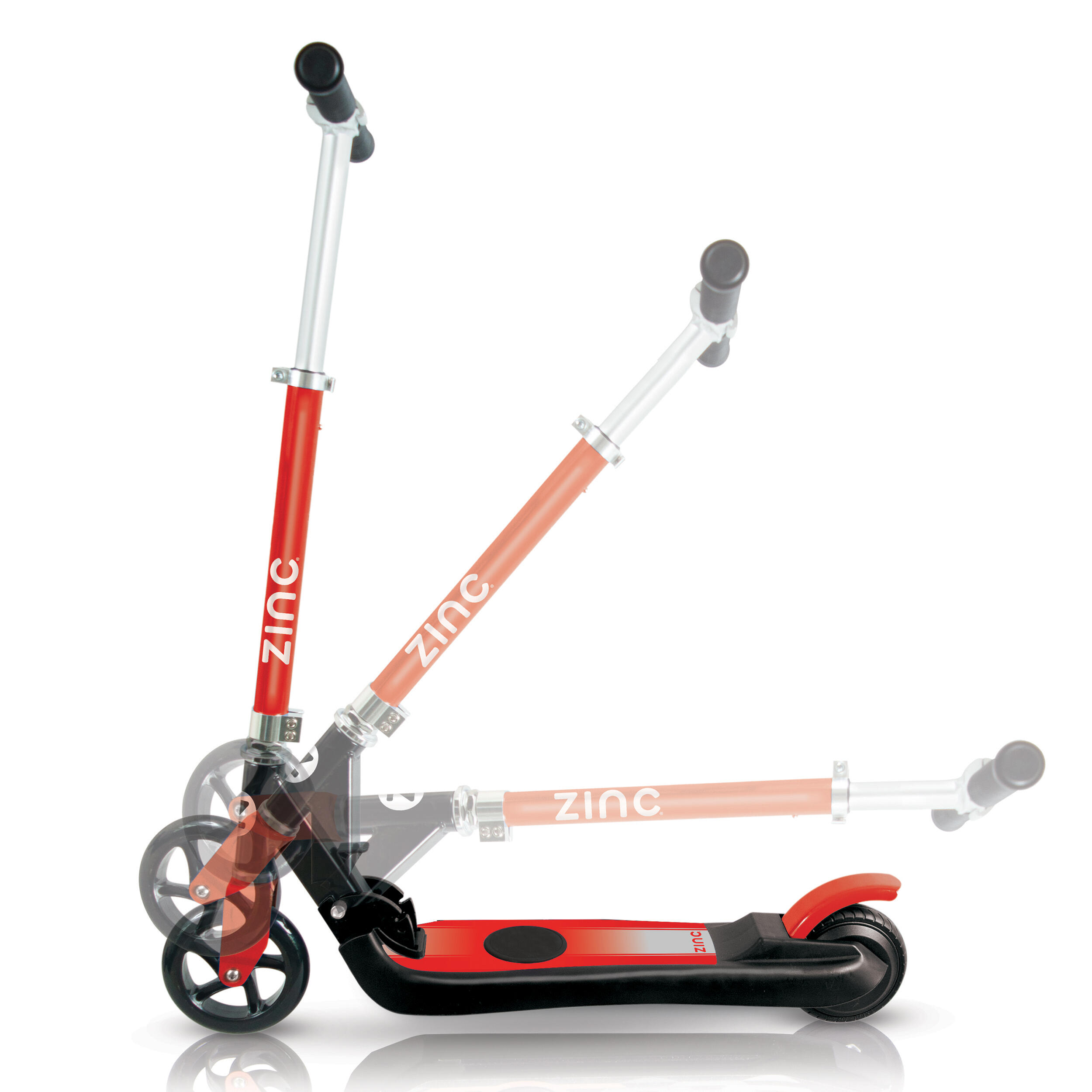 Zinc e4 electric scooter - Red 2/3