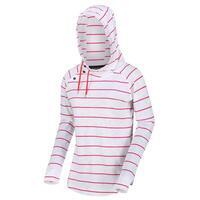 Sweat à capuche MERINDAH Femme (Rose/blanc)