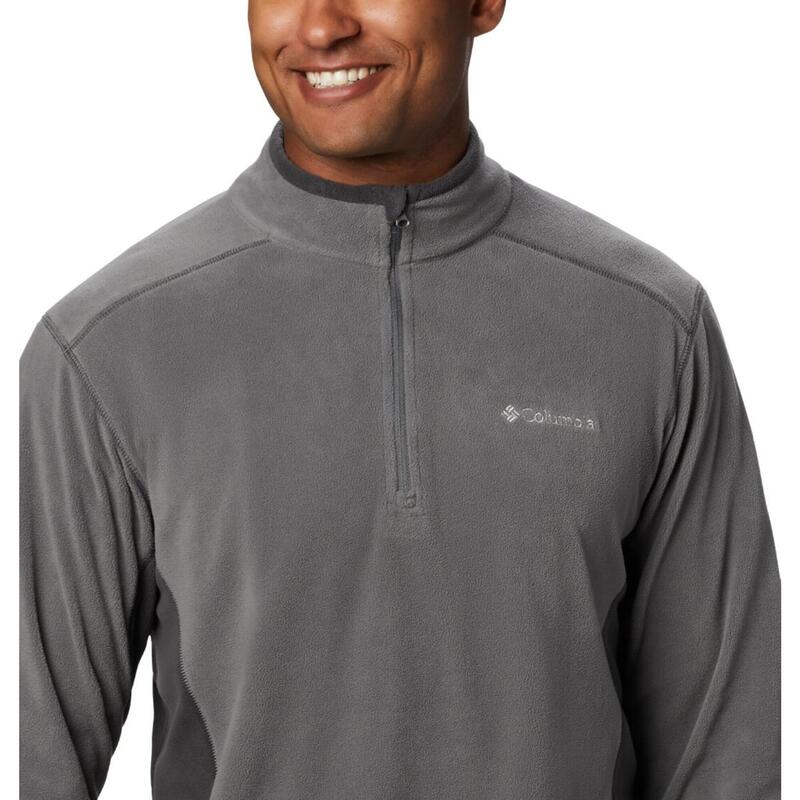 Férfi polár pulóver,  Klamath Range II Half Zip Fleece, szürke