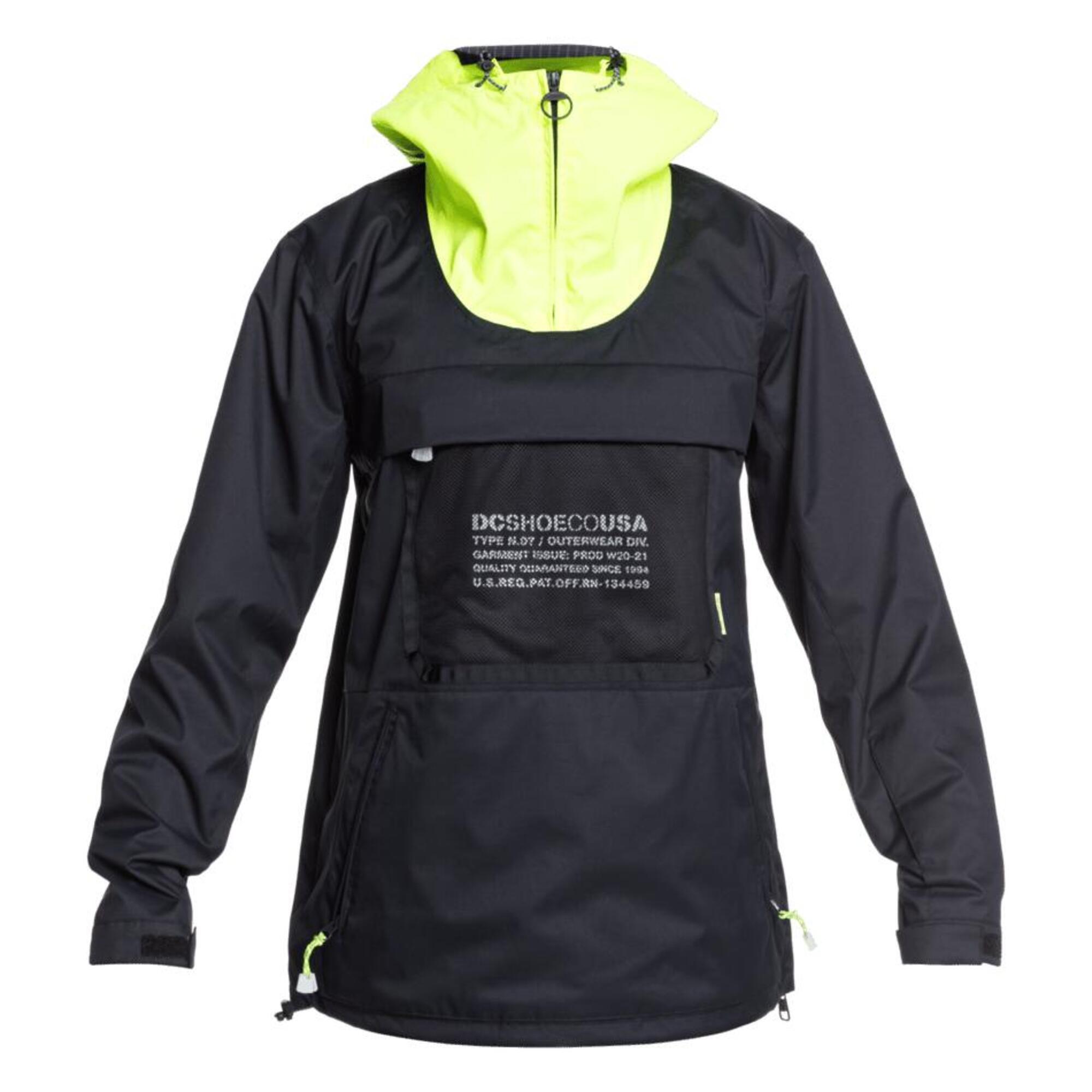 Asap - shell anorak snow jacket voor heren ski & snow jacket - zwart
