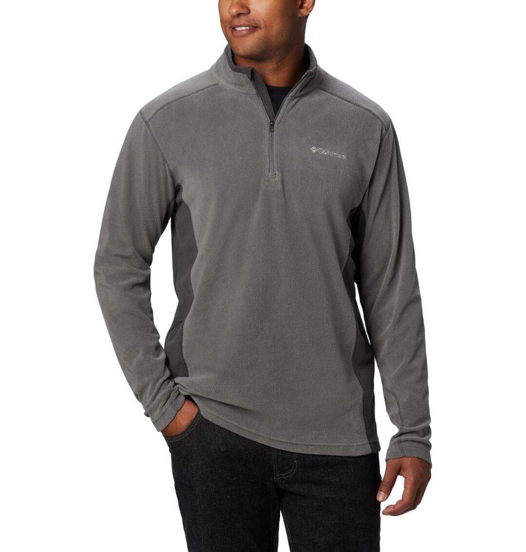Polaire de randonnée Klamath range™ ii half zip pour hommes - city grey, shar 5/5