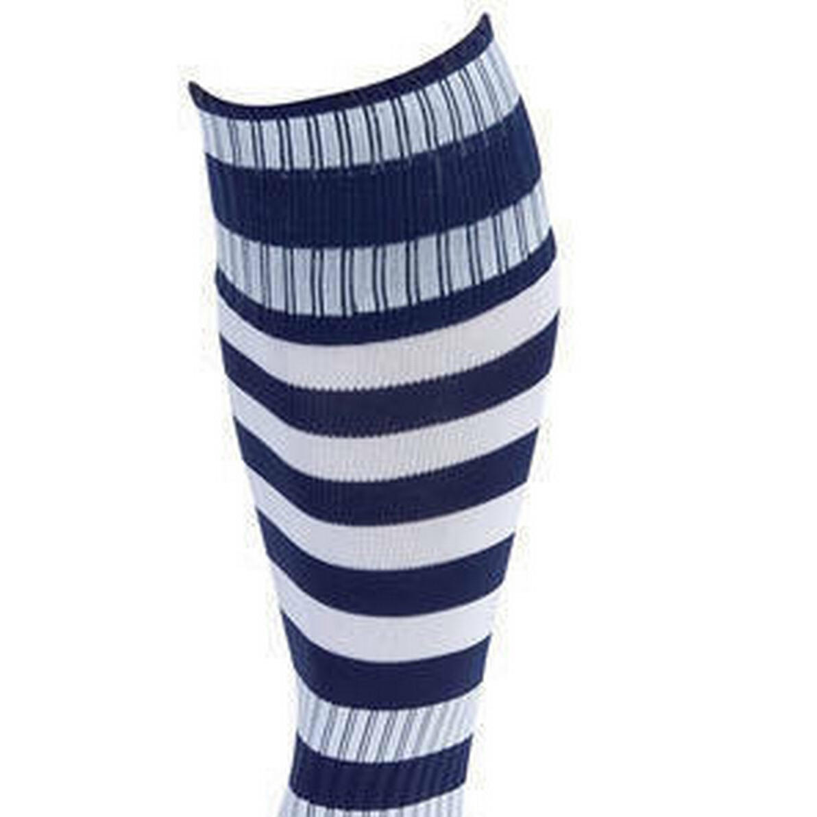 Unisex Pro Geringelte Fußballsocken für Erwachsene Damen und Herren 2/2