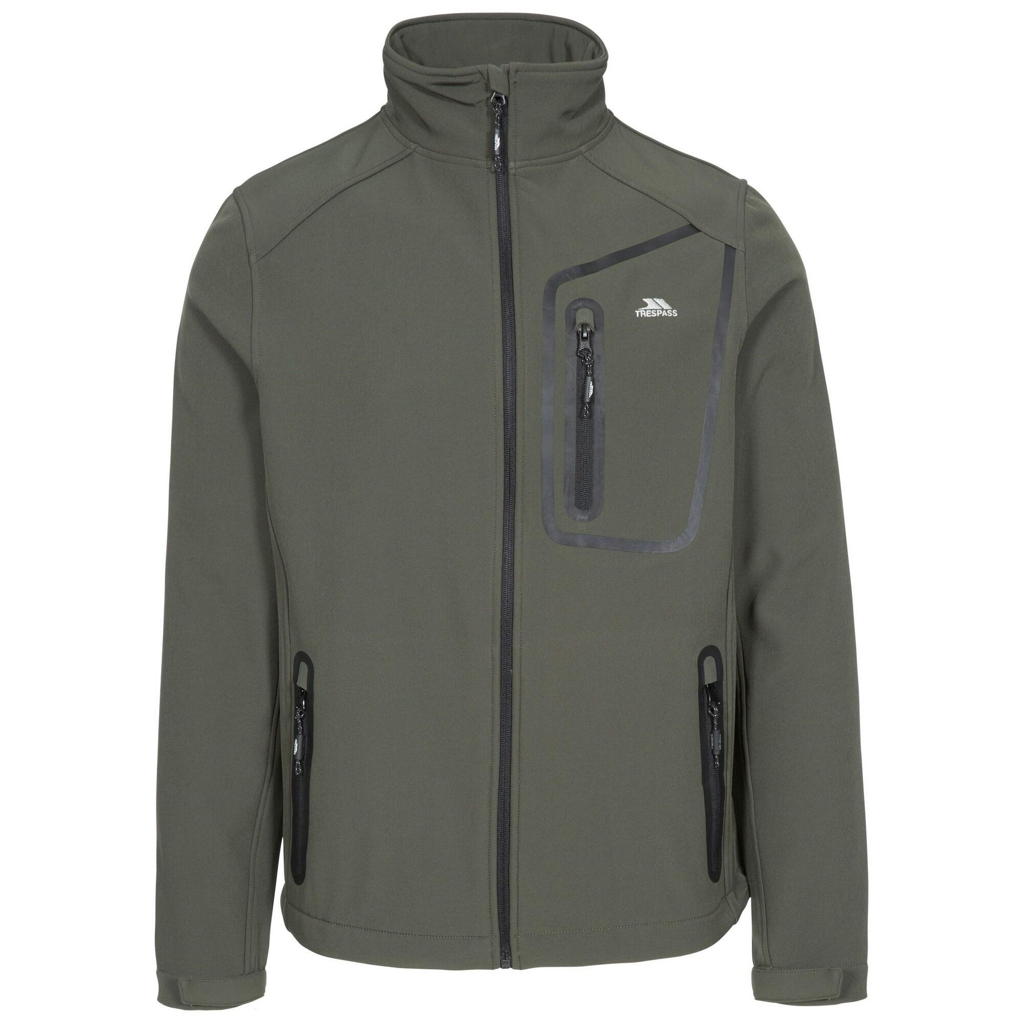 Uomo Giacca softshell HOTHAM (verde cachi)