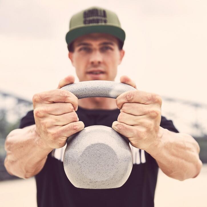 LOT DE 2 KETTLEBELLS EN FONTE | MUSCULATION | POIDS DE 12 KG ET 16 KG 7/7