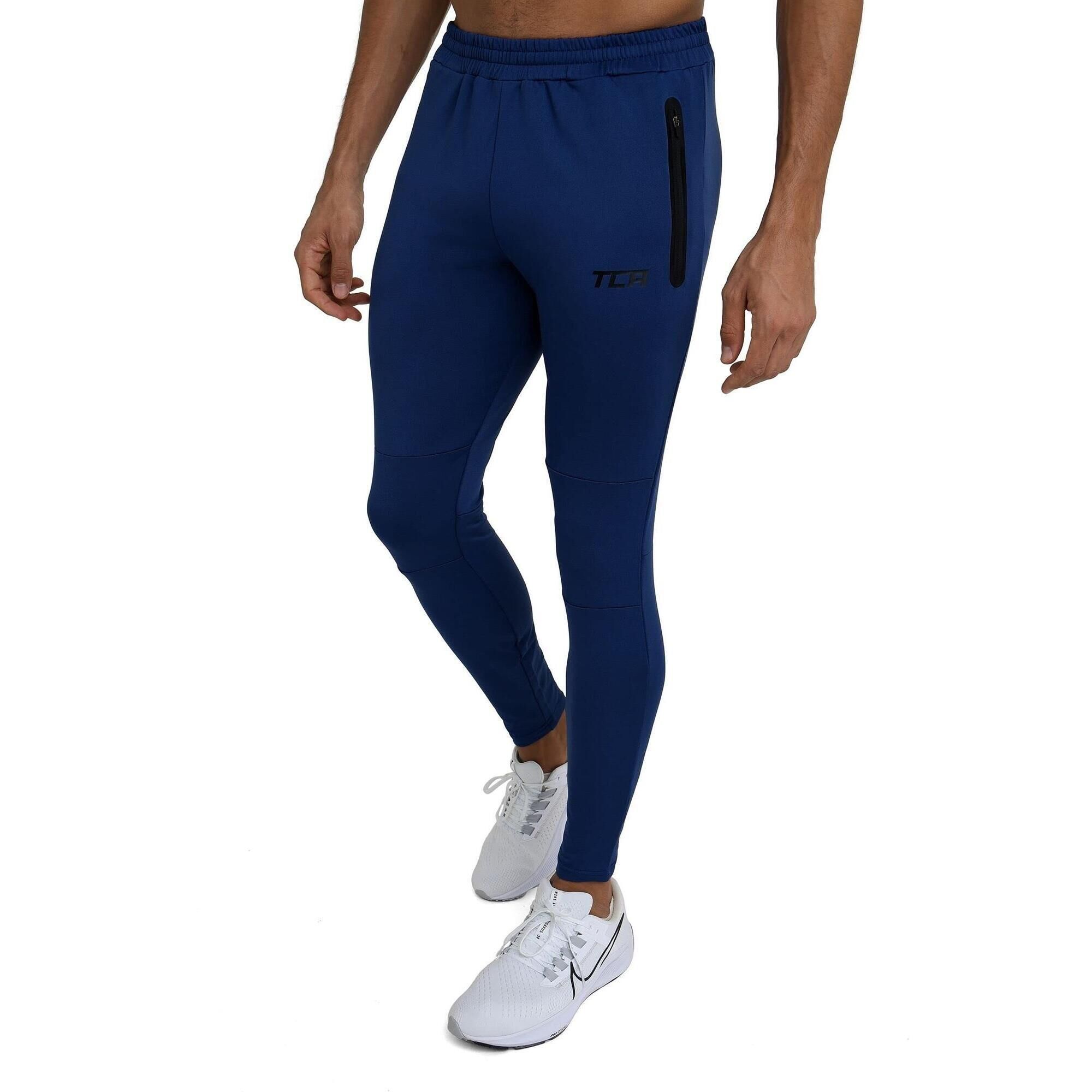 TCA Men's Rapid QuickDry Track Pant - Twilight Blue