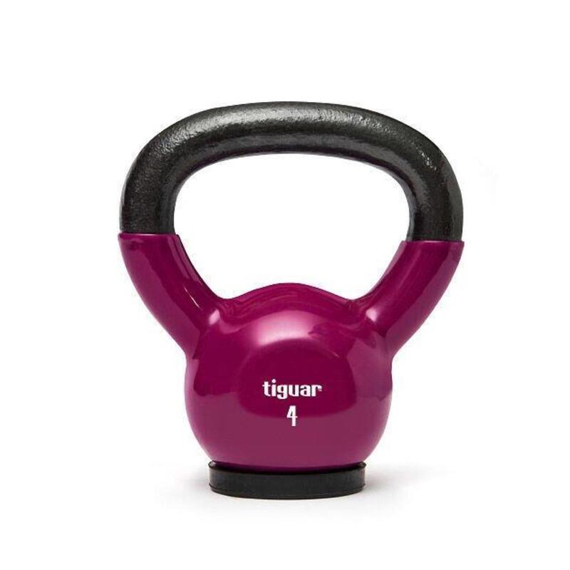 Kettlebell Tiguar żeliwny pokryty winylem