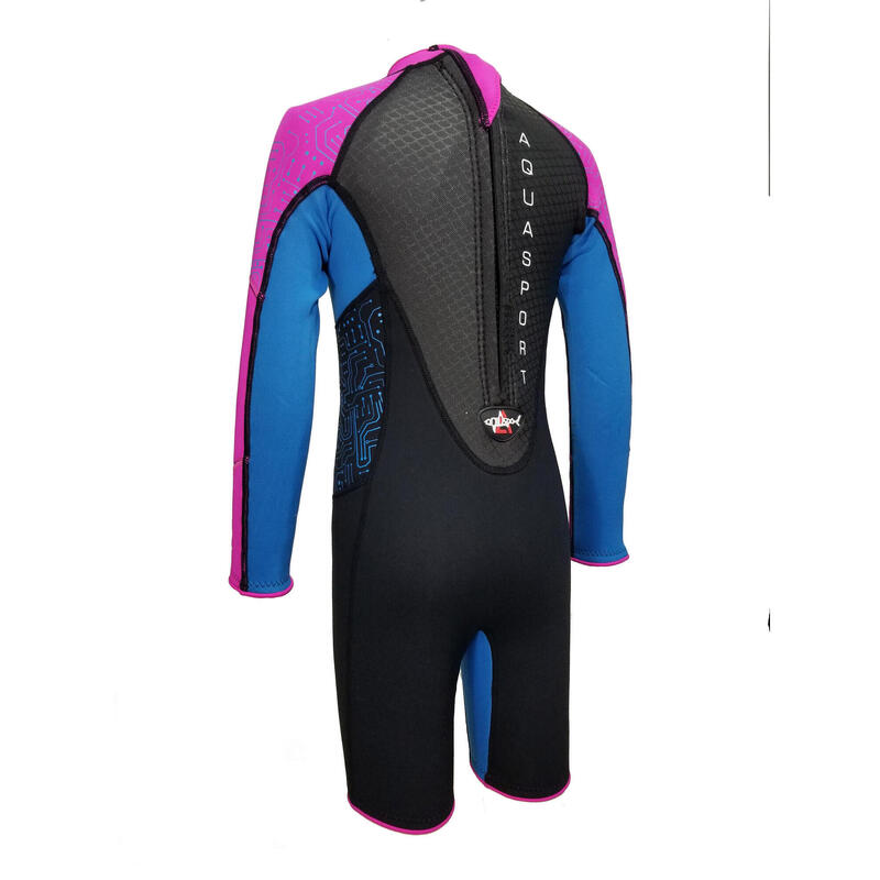 3mm Girl's Long Sleeve Walrus Skin Rubber Thermal Suit