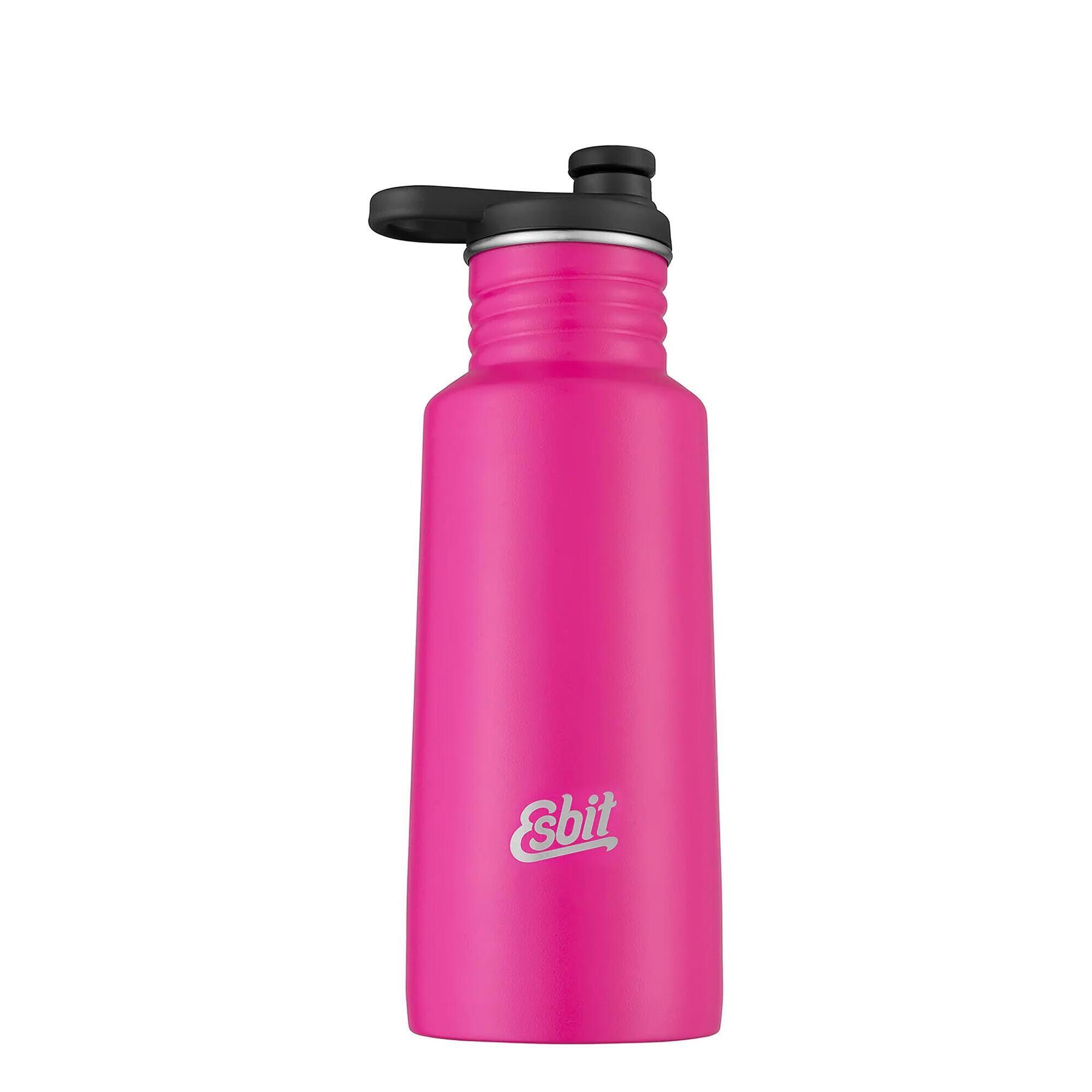 Esbit - Bouteille De Sport Pictor Bicyclette D'Eau En Acier Inoxydable - Gourde - Rose - 550 Ml - Decathlon