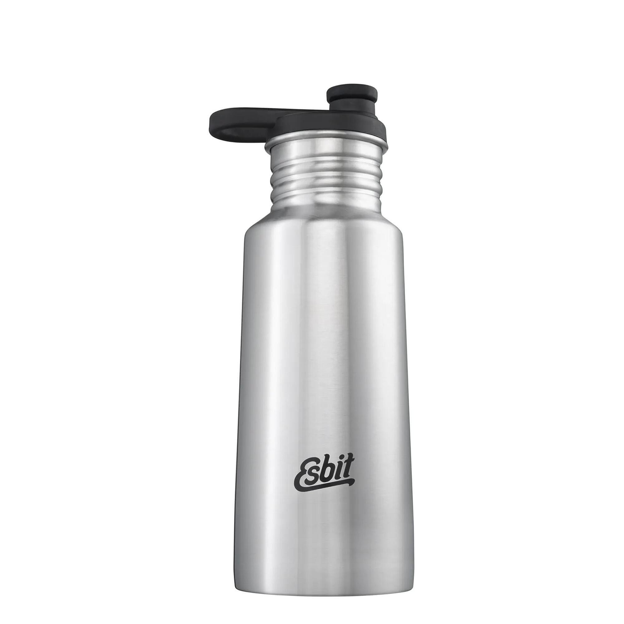 Esbit - Bouteille De Sport Pictor Bicyclette D'Eau En Acier Inoxydable - Gourde - Gris - 550 Ml - Decathlon