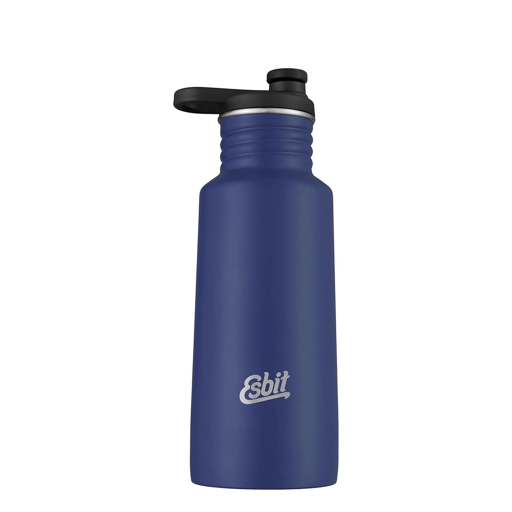 Esbit - Bouteille De Sport Pictor Bicyclette D'Eau En Acier Inoxydable - Gourde - Bleu - 550 Ml - Decathlon