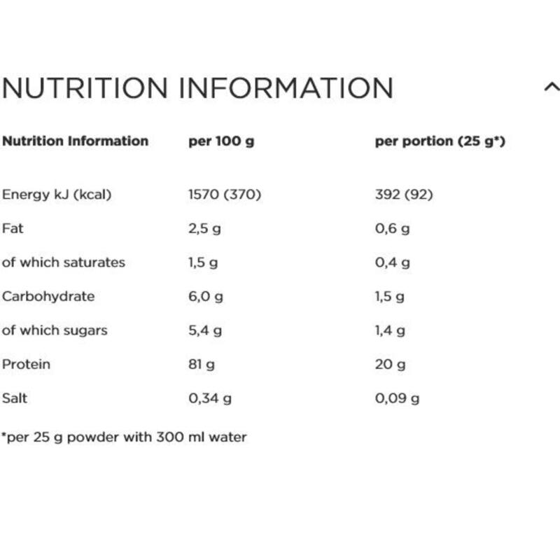 Poudre PowerBar ProteinPlus 80 % - Strawberry (500gr)