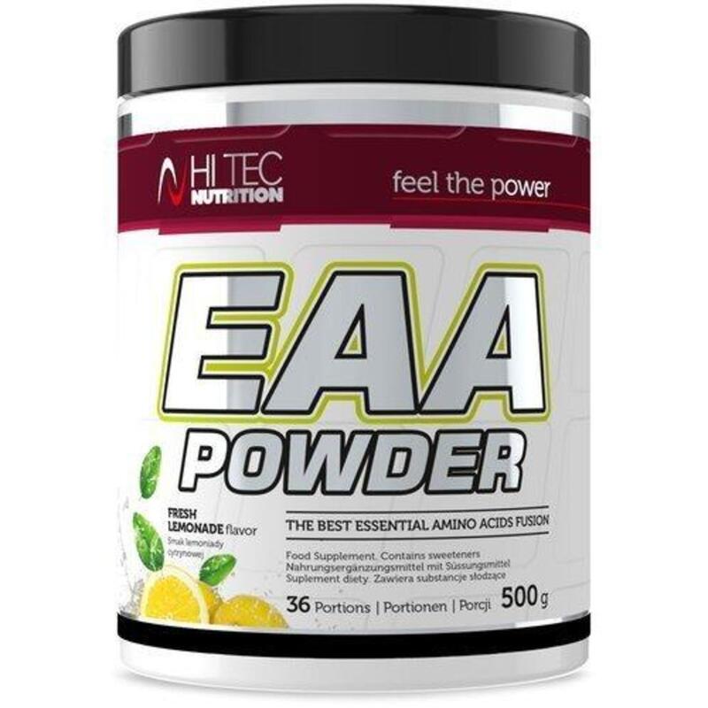 HI TEC EAA Powder 500g Świeża Lemoniada