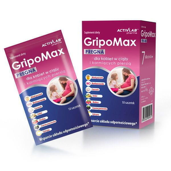 Witamina C Cynk GripoMax Pregna Activlab Pharma