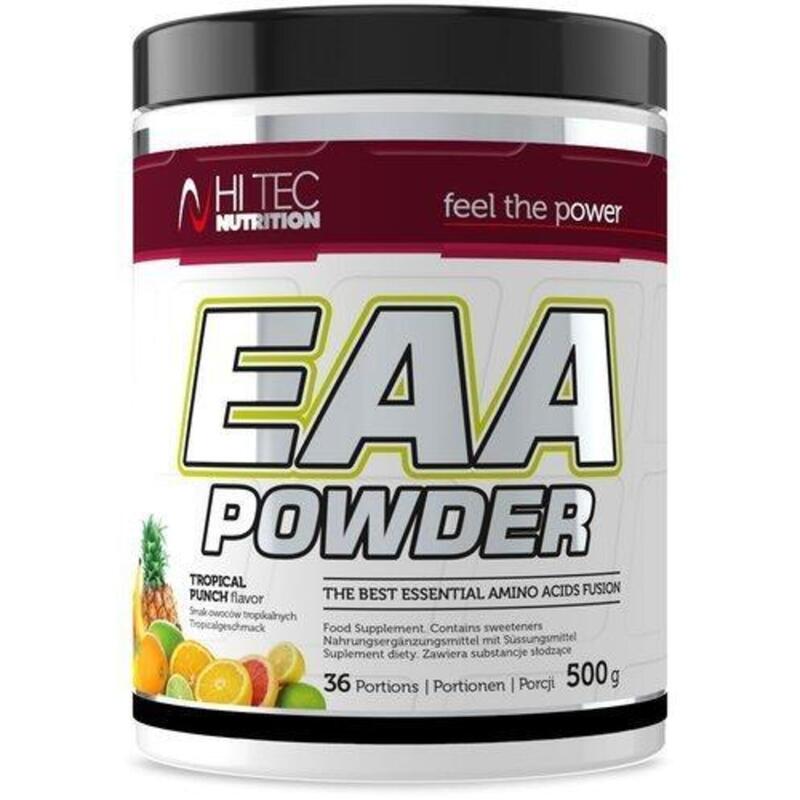 HI TEC EAA Powder  500g Tropikalny Poncz