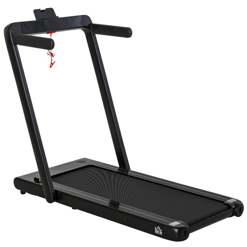 HOMCOM Cinta de Correr Plegable 1-12km/h con Pantalla LED Táctil Bluetooth
